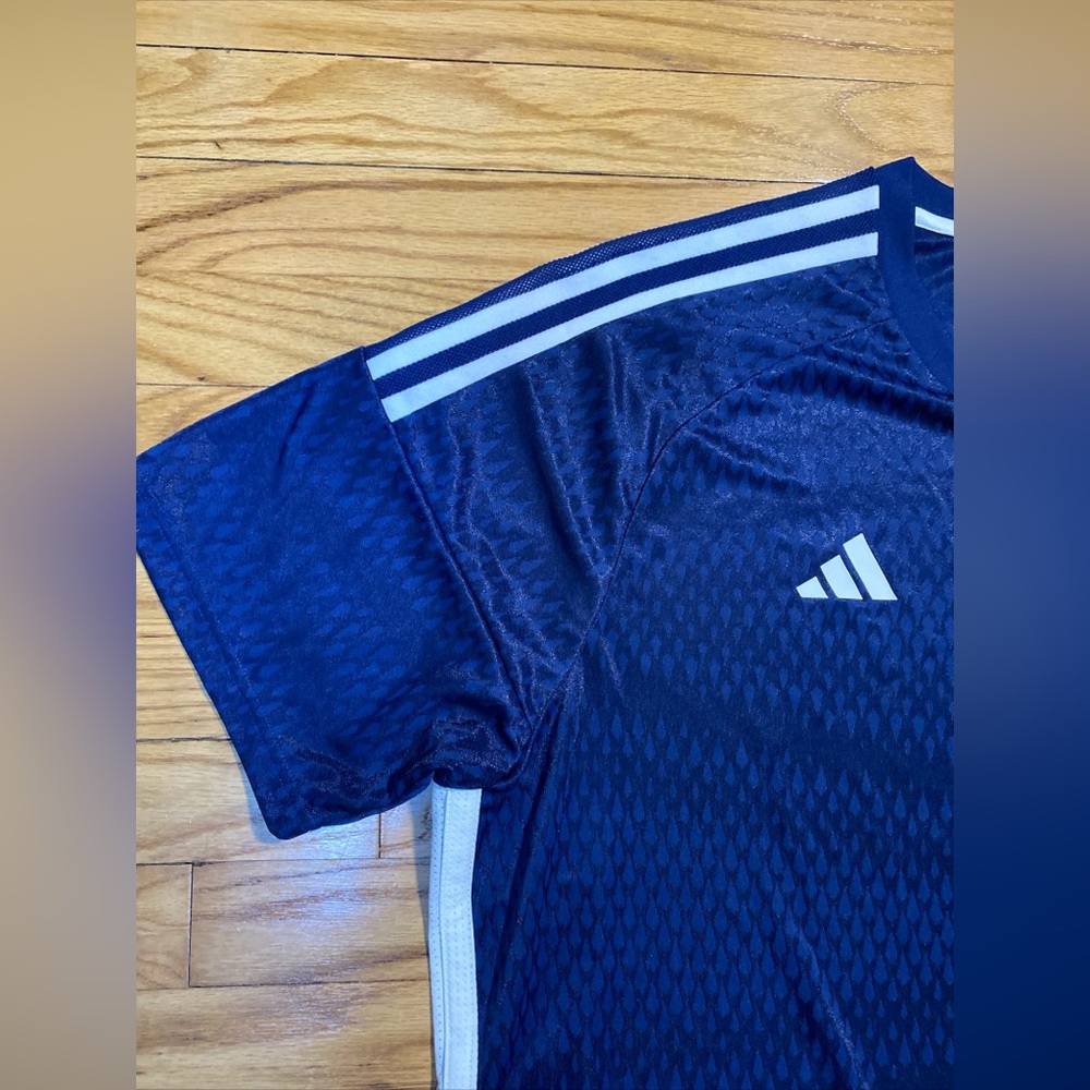 adidas Tiro 23 C M soccer jersey navy blue Men’s sz 2XL NEW!! - Picture 3 of 8